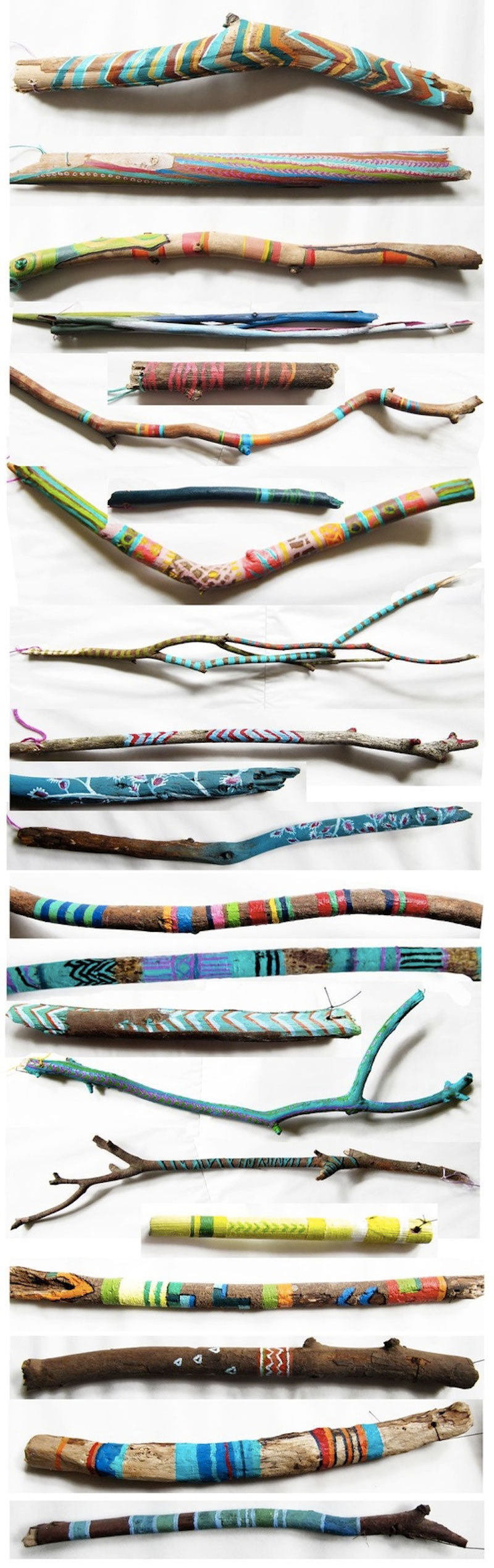 Refried-hippie-DIY-painted-sticks
