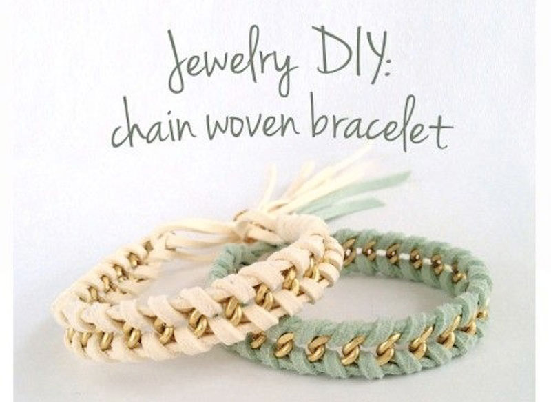 Yesmissy-chain-woven-bracelet
