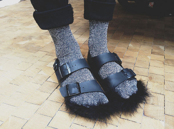 DIY-Celine-fur-sandals-by-Urban-Beings