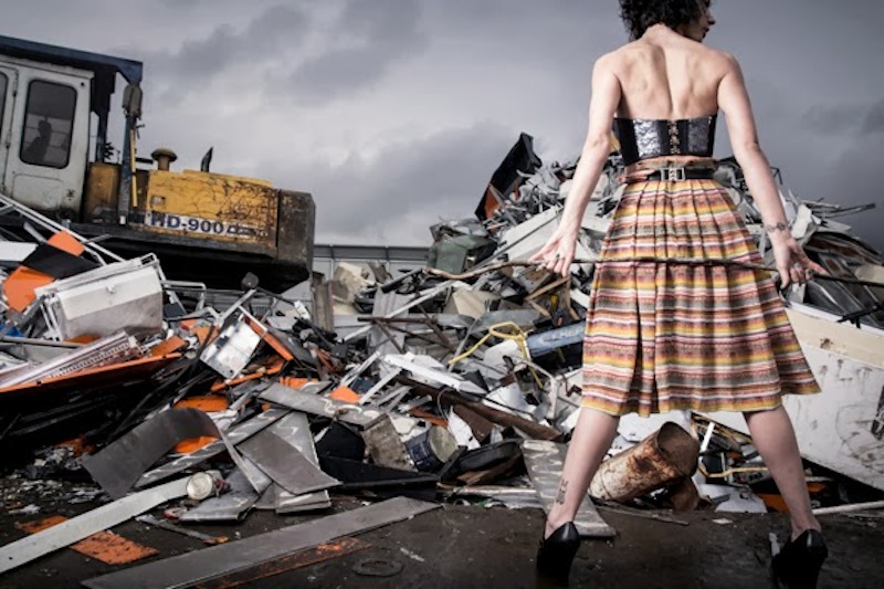 textile waste landfill