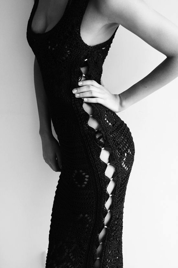 crochet dress gown 2