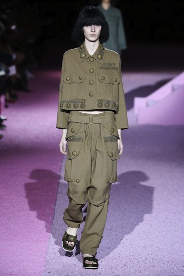Marc Jacobs SS2015 army styling 4
